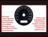 Tachoscheibe für Harley Davidson Softail Breakout 2013 2014 Ø80