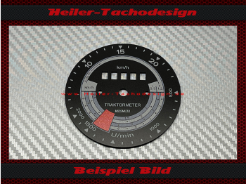 Traktormeter Speedometer Disc for Schlüter SF 3400 Ø 74 mm