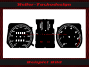 Speedometer Disc for Opel Kadett E with Tachometer