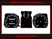 Speedometer Diss for Opel Kadett E with Tachometer