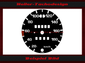 Speedometer Disc for Mercedes G Class Wolf W460 W461 180 Kmh