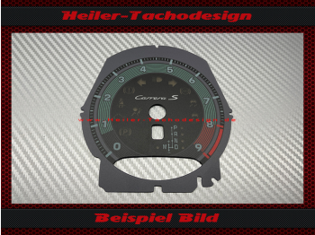 Drehzahlmesser Zifferblatt für Porsche 911 991 Boxster 981 Cayman 718 Macan GT2 GT3 GT4 ST Design