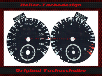 Speedometer Discs for Mercedes R171 SLK 350 260 Kmh Petrol