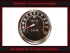 Speedometer Sticker for Harley Speedometers from the Accessories 120 Mph to 200 Kmh