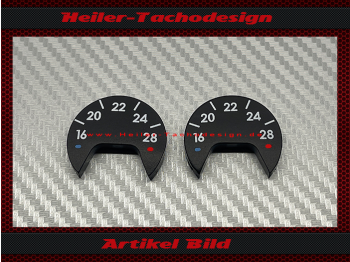 Klimaskalen für Ferrari F12 2017 Fahrenheit zu Grad Celsius