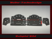 Speedometer dials for Subaru Impreza Sti GC8 1997 180 Kmh...