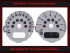 Speedometer Discs for Mini Cooper S R50 R52 R53 2004 JCW John Cooper Works Design GP 1 x Display approx.Ø10cm