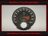 Drehzahlmesser Zifferblatt für Jaguar E Type S Type MARK ll Smiths 0 bis 6000 UPM mit Uhr