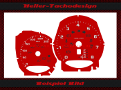 Tachoscheiben für Porsche Boxster 981 Cayman 718 300...
