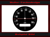 Speedometer Sticker for Ford Mustang II Cobra 1975 to...