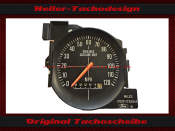 Speedometer Sticker for Ford Mustang II Cobra 1975 to 1978 120 Mph to 190 Kmh