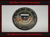 Tractormeter speedometer disc for Schlüter VDO 10 to...