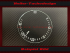 Speedometer glass for tractor meter Porsche Diesel Export 5 Kmh to 32 Kmh