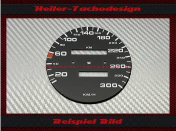 Speedometer Disc for Porsche 944 Turbo S 180 Mph to 300 Kmh