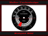 Tractor meter speedometer disc for Schlüter - 2 to 43 kmh scaled