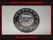 Speedometer disc for tractor meter Schlüter 750 V...