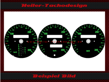 Speedometer Disc for Porsche 911 964 993 Ruf Optik 300 Kmh