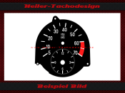 Tachometer Disc for Mercedes SL W107 R107 W116 with Clock...