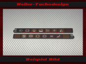 Tachosymbole Tacho Symbole Leisten für Mercedes 320...