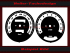 Speedometer Disc for Honda CX 500 Speedometer - 200 Tachometer - 10