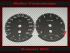 Tachoscheiben für BMW E90 E91 E92 E93 260 Kmh 7500 UPM Öltemperatur 50 100 150 Gradcelsius