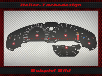 Tachoscheibe für BMW E36 3er M3 300 Kmh 9000 RPM