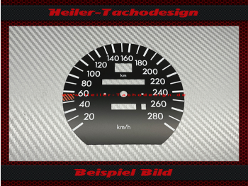 Tachoscheibe für Mercedes G500 AMG 6.0 W463 G Klasse 280 Kmh