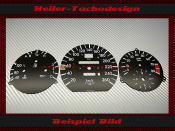 Speedometer Discs for Mercedes W124 E500 E Class 260 Kmh...