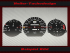 Tachoscheiben für Mercedes W124 E500 E Klasse 260 Kmh E-Tacho Seriennr. 124 542 92 67