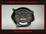Tacho Aufkleber für Chevrolet Suburban R20 Silverado 1986 85 Mph zu 140 Kmh