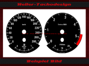 Tachoscheiben für BMW 330D E90 E91 E92 E93 2008 280...