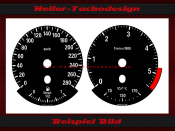 Speedometer discs for BMW 330D E90 E91 E92 E93 2008 280...