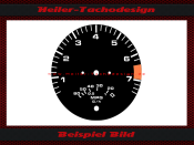 Tachometer Disc for Porsche 944 MPG Display