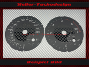 Tachoscheiben für Mercedes SLK R172 SLK 300 SLC 300...