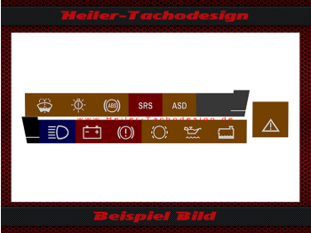 Tachosymbole for Mercedes W124 E Class - 3