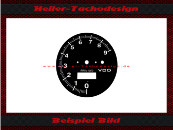 Tachometer Disc for VDO 9000 RPM Ø108 mm