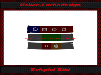 Speedometer symbols Speedometer symbols strips for Mercedes E Class W123