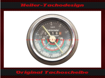 Tachoscheibe für Traktormeter Steyr 30 Plus VDO 1969