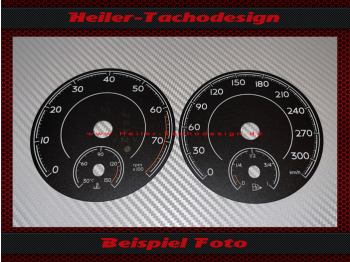 Tachoscheibe für Bentley Bentayga 200 Mph zu 320 Kmh