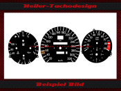 Speedometer Discs for Mercedes W201 190E AMG 320 Kmh 9000...