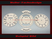 Speedometer Discs for Mercedes 230 W153 1938 M153 120 Kmh