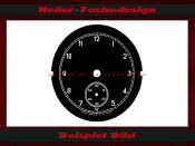 Watch dial with seconds for VDO Kienzle 8 days Ø58 mm