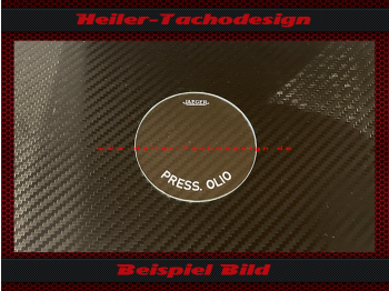 Instrument glass boot for Jaeger PRESS OLIO OIL PRESSURE Ø78 mm