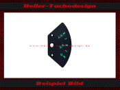 Lower part of the instrument cluster fuel gauge for...