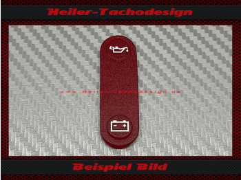 Instrument Cluster Toolbar Oil and Battery Red for Porsche 911