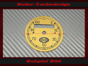 Speedometer disc for Bücker TZ125 built in 1951 0 to...