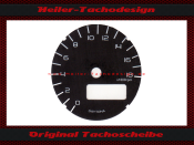 Drehzahlmesser Zifferblatt für Daytona VELONA 60...