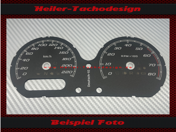 Tachoscheibe für Harley Davidson Street Glide Special FLHXS 2020 220 Kmh