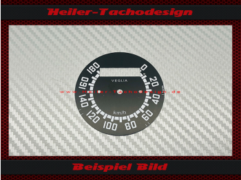 Speedometer Disc for Ducati 250 Scrambler 1972 180 Kmh