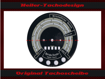 Speedometer disc for tractor meter Porsche Diesel Super tractor